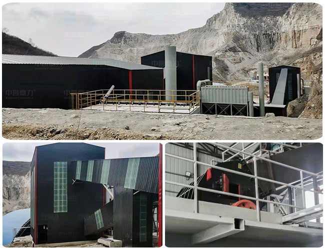 時產(chǎn)600噸建筑骨料生產(chǎn)線項目