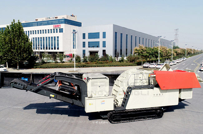 日產4000噸移動砂石生產線 日產4000噸移動砂石生產線