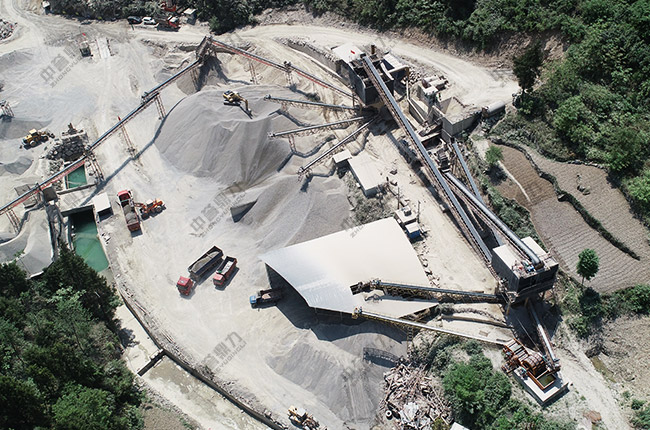 時(shí)產(chǎn)200噸制砂生產(chǎn)線案例圖片