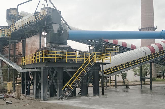 DLZSJ1218雙轉子制砂機使用現場實拍