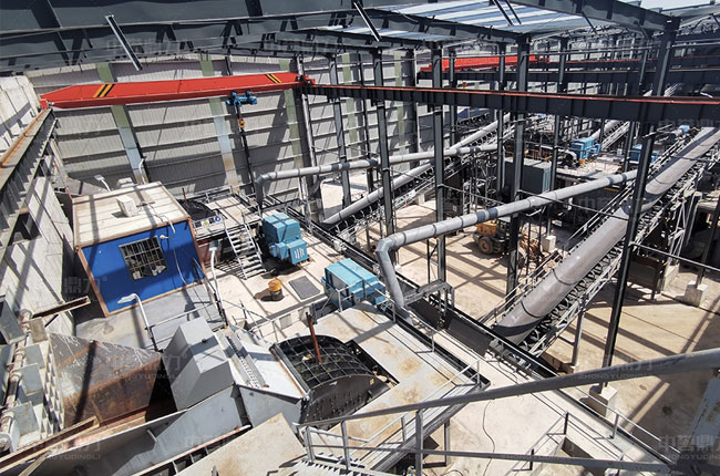 湖北松滋年產300萬噸砂石骨料生產線