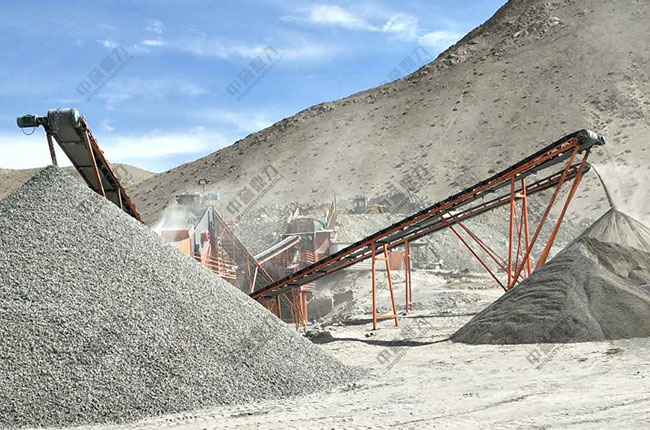 時產150噸機制砂生產線設備配置