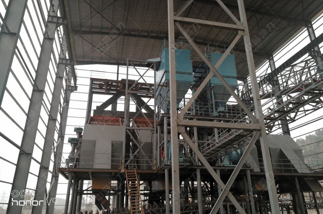 江蘇明陽建材時(shí)產(chǎn)1200噸生產(chǎn)線