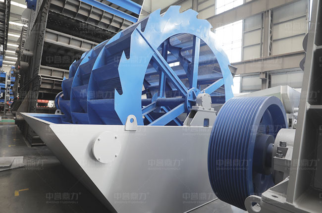 大型2000噸輪式洗砂機(jī)