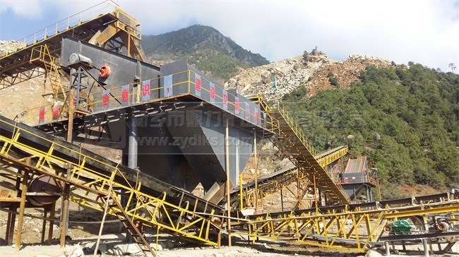 鼎力砂石生產線