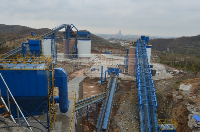 貴州六盤水砂石生產(chǎn)線