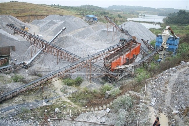 振動篩在生產線中的應用