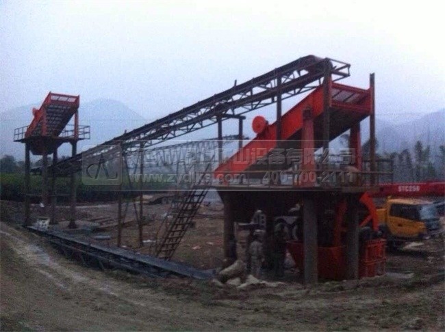 石灰石制砂生產(chǎn)線案例