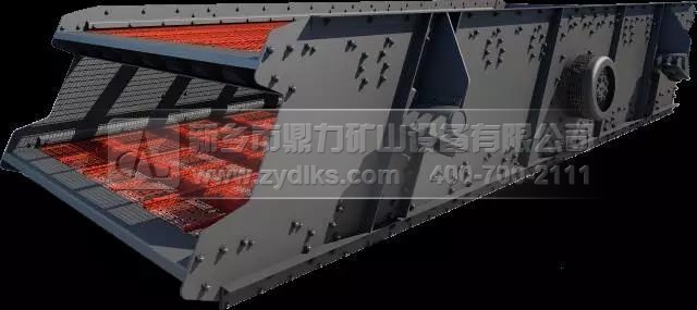 YKZ40100振動篩三維圖