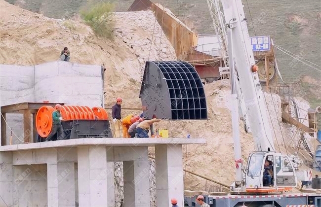 石料生產(chǎn)線設(shè)備安裝