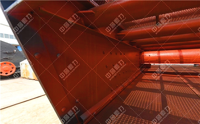 圓振篩篩網(wǎng)局部圖