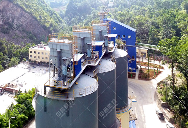 堯柏秀山水泥封閉式骨料生產(chǎn)線
