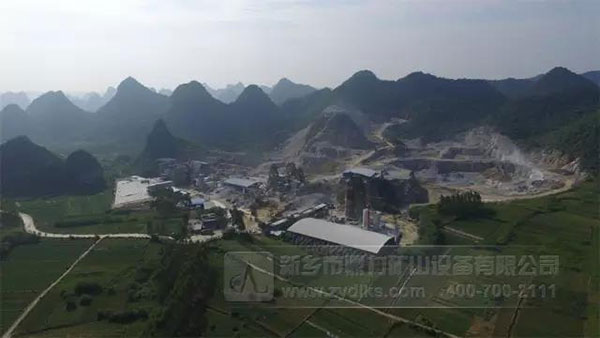 燈草山采石場(chǎng)鳥瞰圖